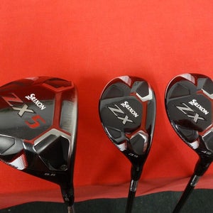 SRIXON ZX5 9.5° Driver 3 4 Hybrid Set RH Regular Flex