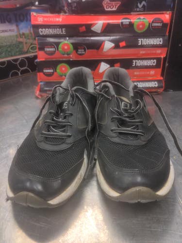 Footjoy Used Size 9.0 (Women's 10) Black Men's Golf Shoes