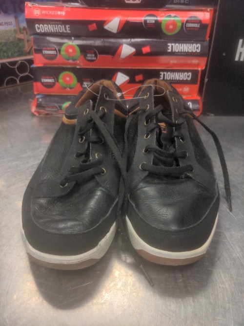 Footjoy Used Size 12 (Women's 13) Black Men's Golf Shoes
