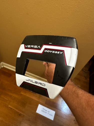 Odyssey LH Versa Jailbird Putter 34” w/ New Superstroke Traxion Flatso Putter Grip