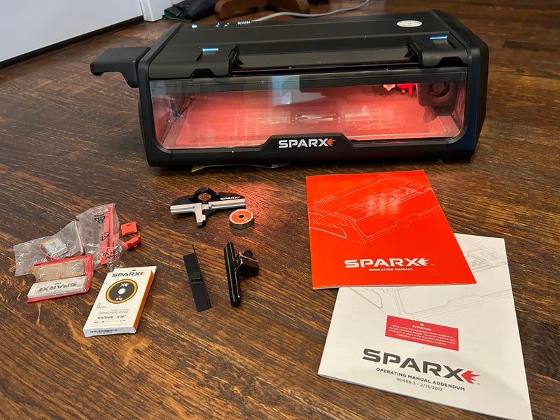 SPARX ES100 SKATE SHARPENER AND PELICAN 1650 TRAVEL CASE