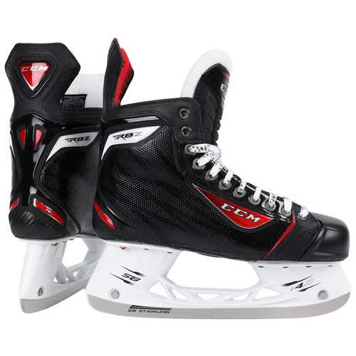 New CCM RBZ 80 Senior Ice Hockey Player Skates size 9.5 EE Wide Width skate Sr