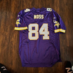Vintage Randy Moss Minnesota Vikings Purple NFL Jersey
