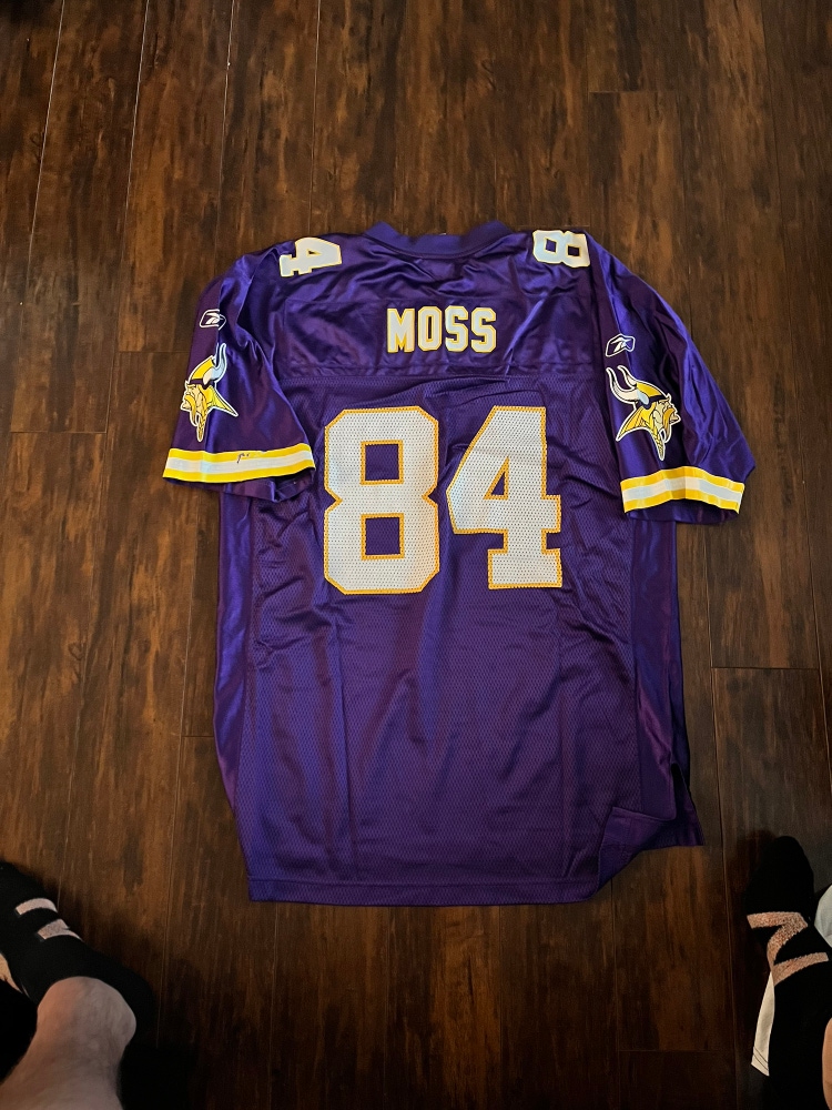 Vintage Randy Moss Minnesota Vikings Purple NFL Jersey