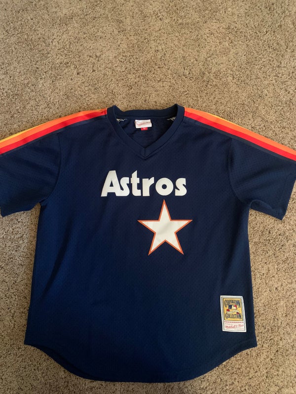 Cooperstown, Shirts, Jose Altuve Houston Astros Jersey Mens Xl Nwt 98s  Home Rainbow Retro T
