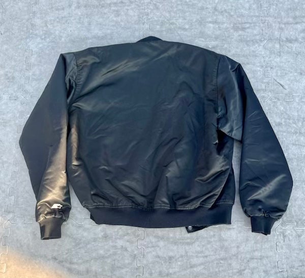 Vintage Starter Black Atlanta Falcons Jacket