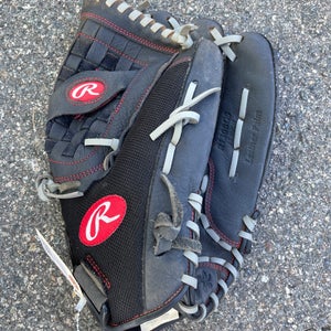 Used Rawlings Renegade Right Hand Throw Pitcher Baseball Glove 13"