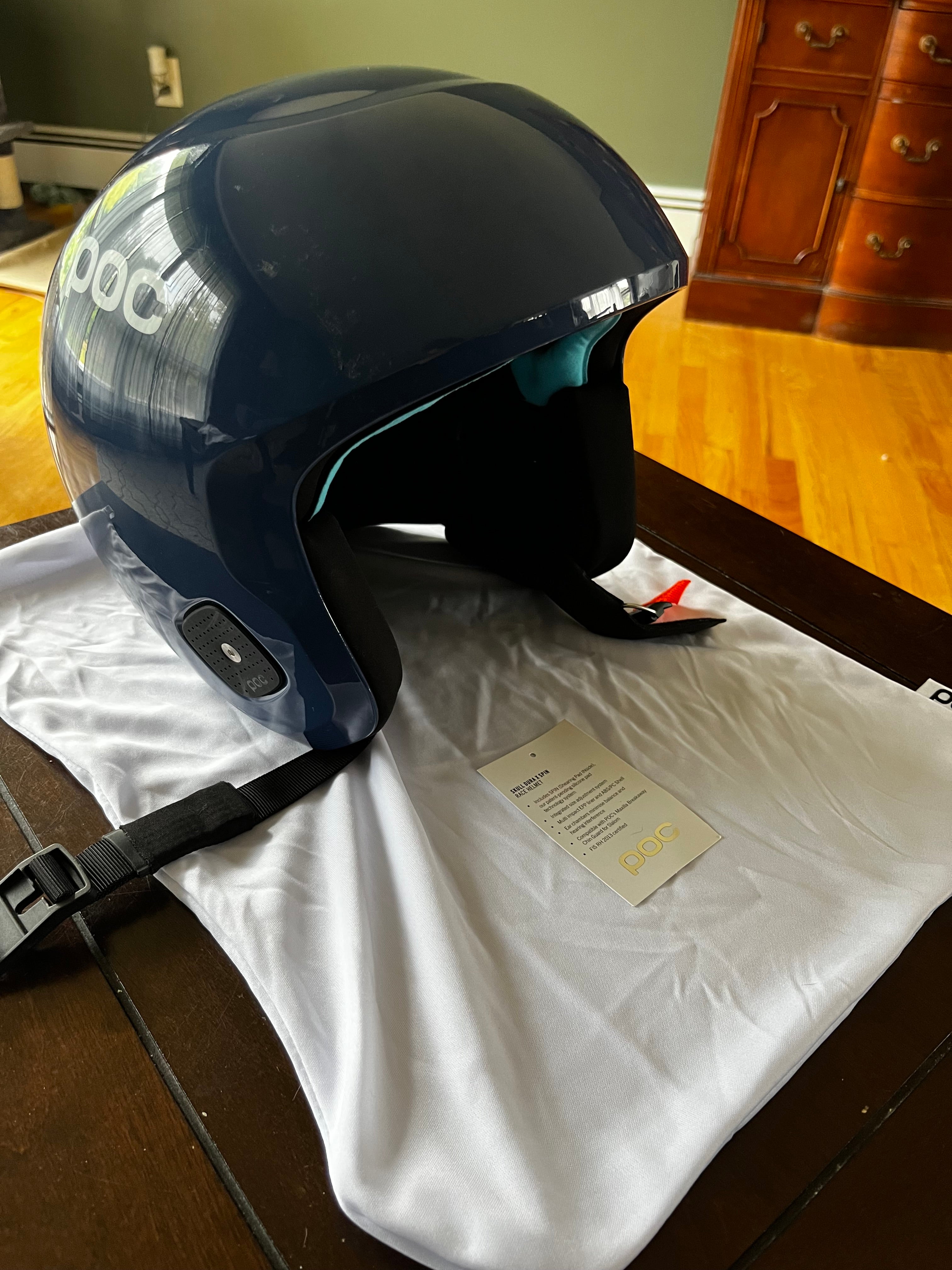 Used XXL POC SKULL DURA X Helmet FIS Legal | SidelineSwap