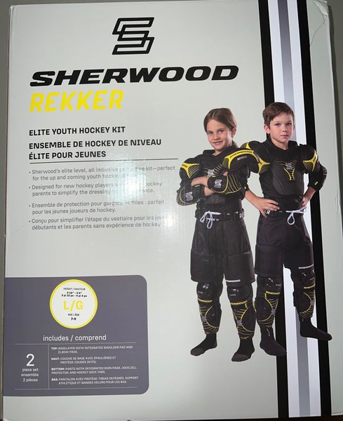 Sherwood Rekker Elite Youth Hockey Protective Kit 