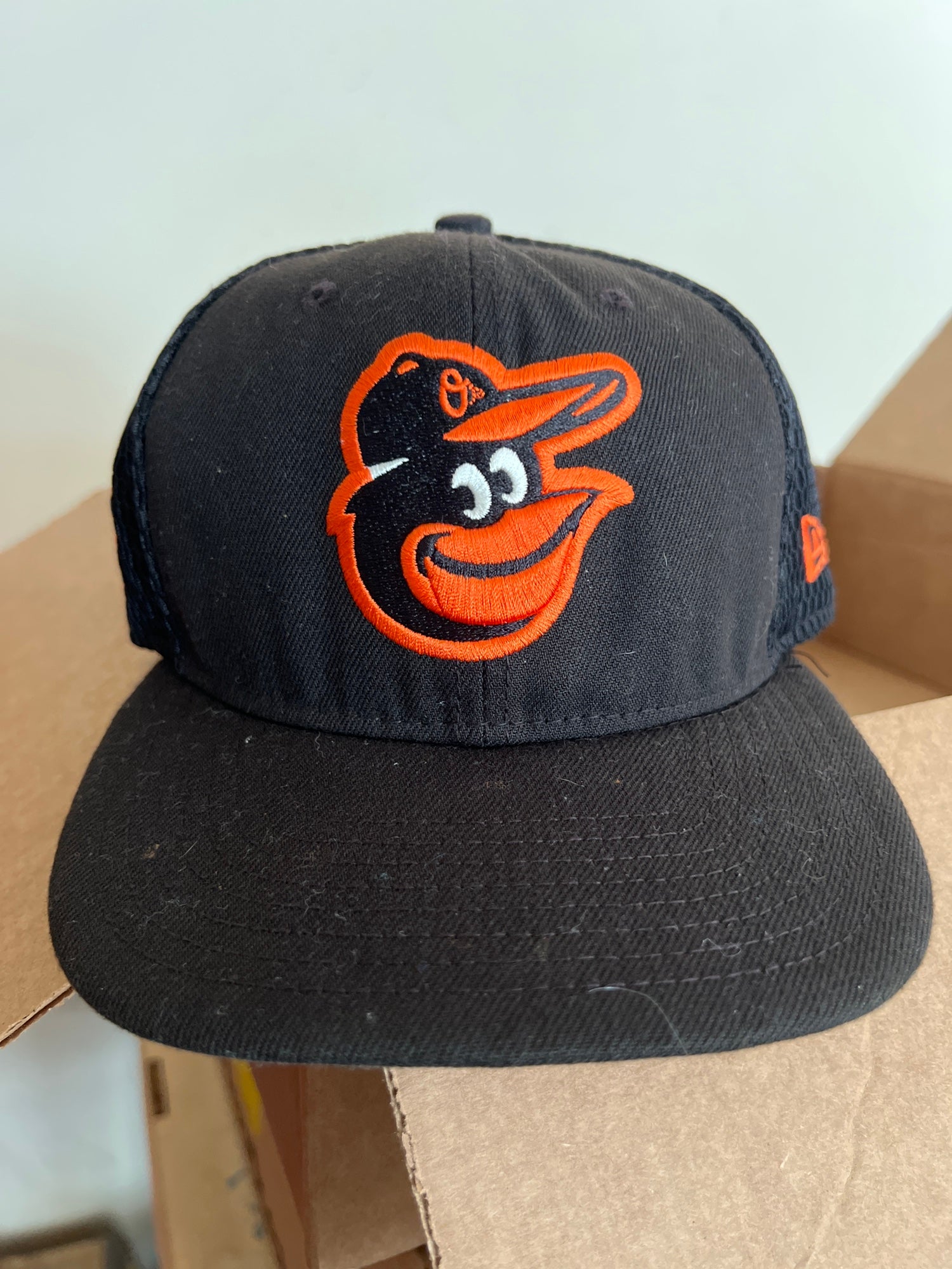MLB Baltimore Orioles Raised Replica Mesh Baseball Hat Cap Style