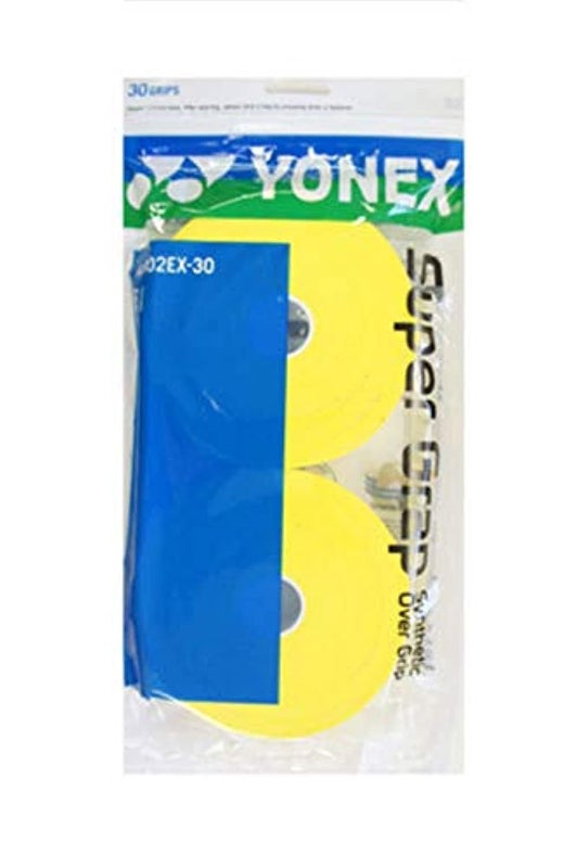 Yonex Super Grap Overgrip 30 Pack Yellow