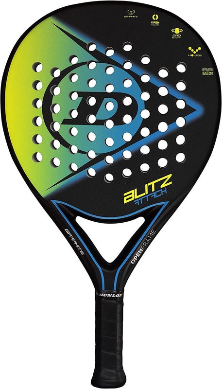 Dunlop Blitz Attack Padel Racket, Multicolor