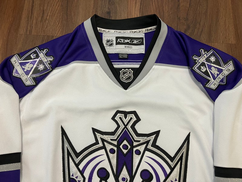 Los Angeles Kings Blank White Reebok NHL Hockey Jersey Size XL