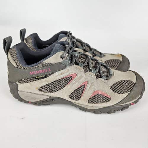 Merrell Yokota 2 Women's Waterproof Hiking Trail Shoe J034212 Gray Size 9