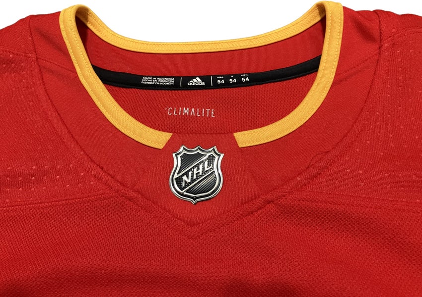 Calgary Flames Adidas Authentic Away NHL Hockey Jersey