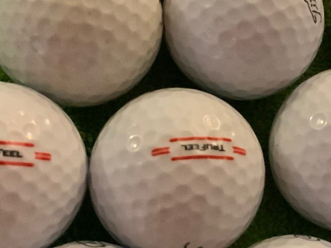 Used Titleist 12 Pack (1 Dozen) TruFeel Balls
