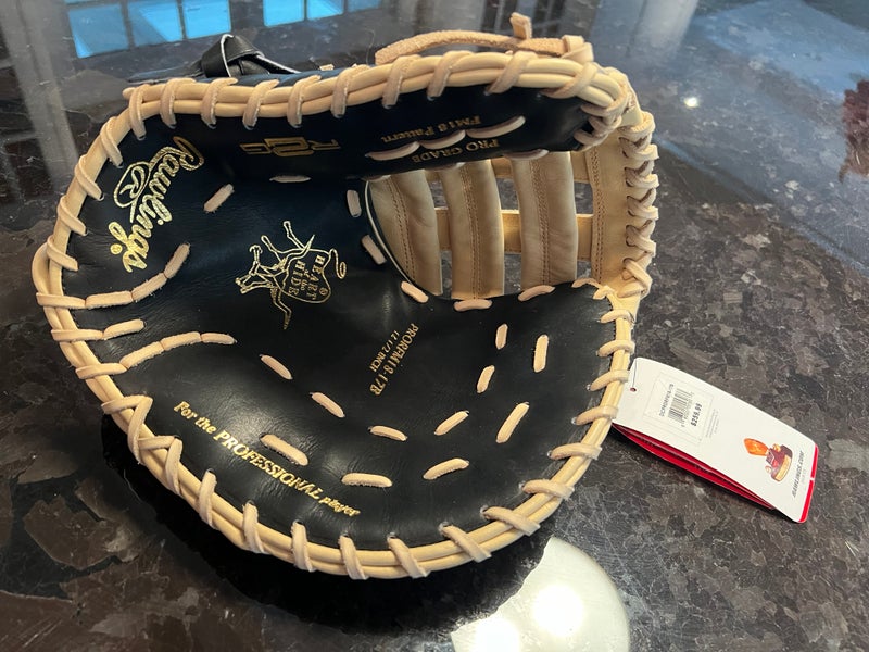 Rawlings 12.5'' Hoh R2G Series First Base Mitt, Camel/Black