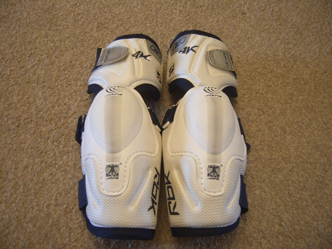 Excellent Condition Jofa RBK 4K Hockey Elbow Pads size 3 (XS) Solid/Hard Protection
