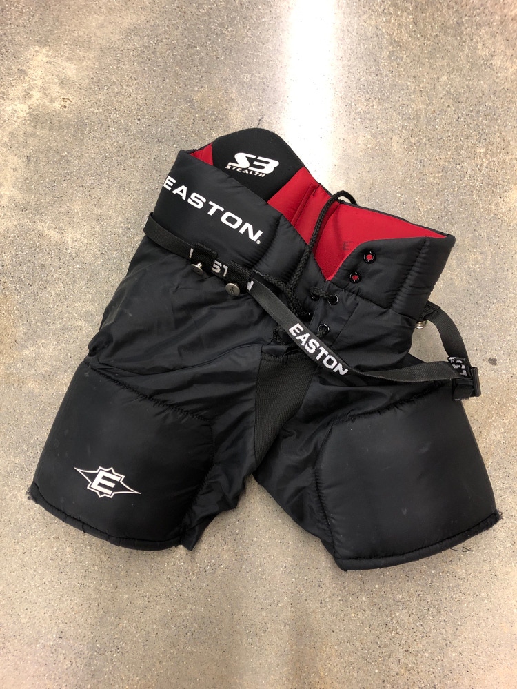 Used Youth Easton Stealth S3 Hockey Pants (Size: Small)