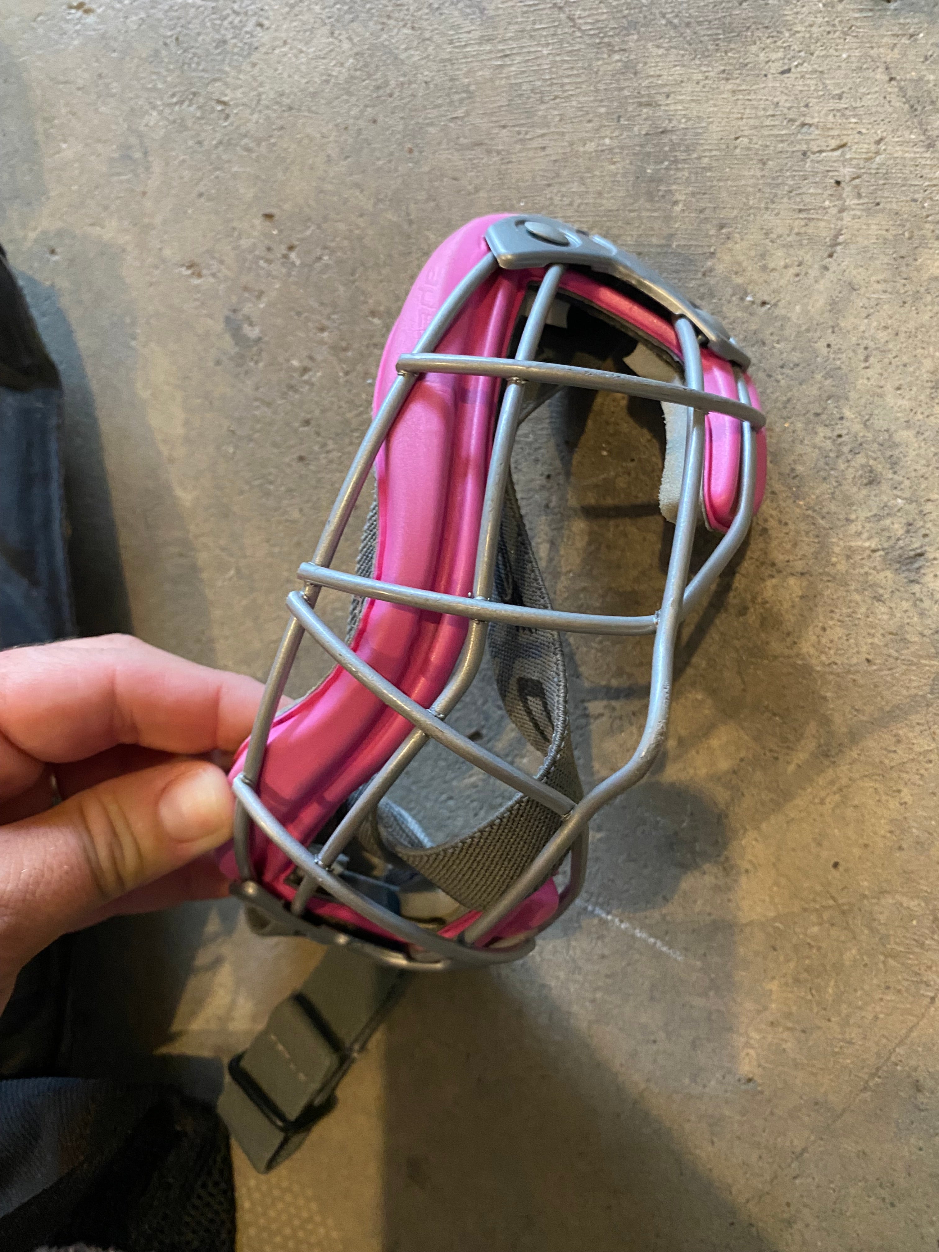 mask　Women's　cascade　lacrosse　pink　SidelineSwap　helmet　goggle