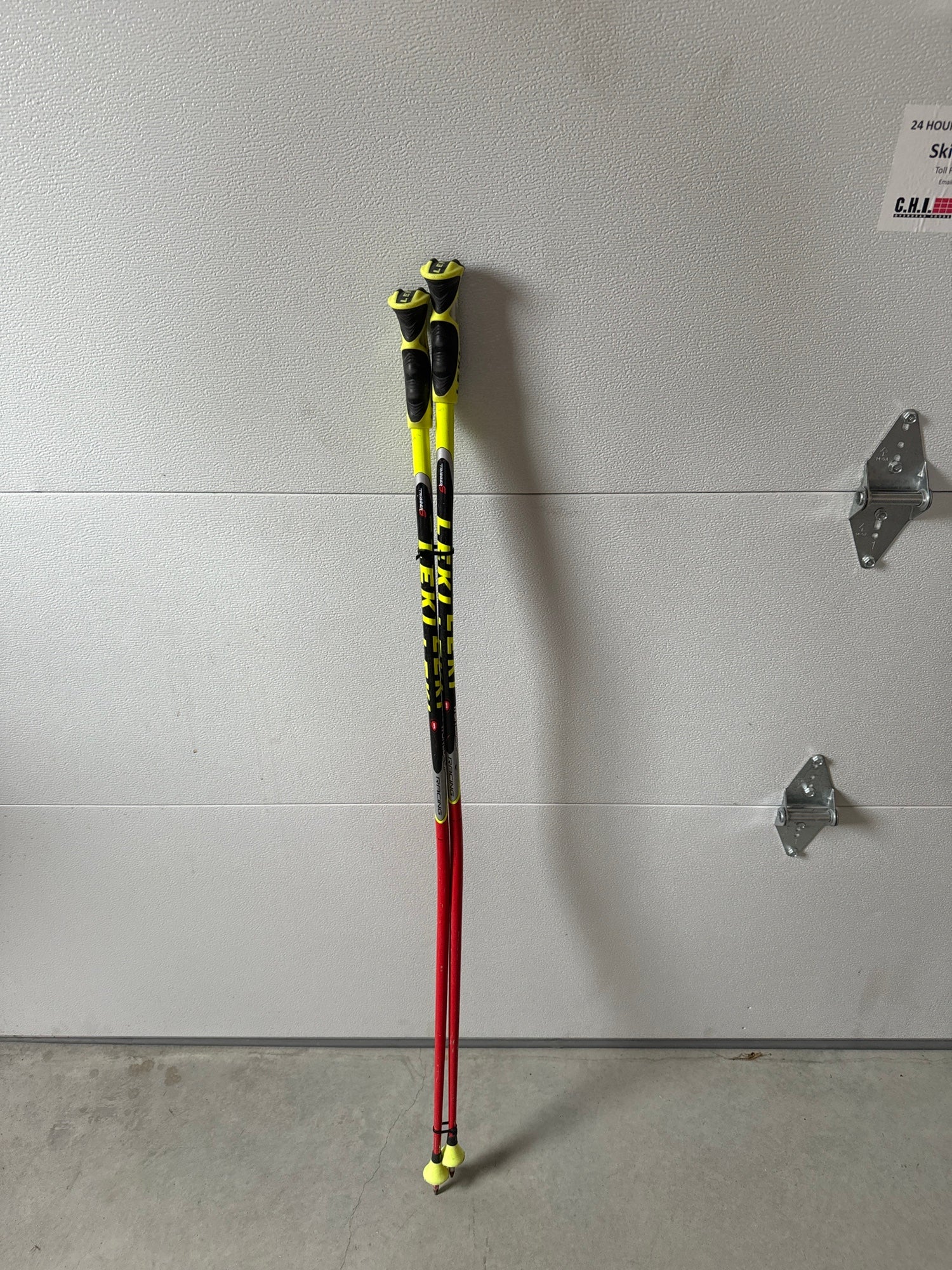 Used 50in (125cm) Leki World Cup - GS Ski Poles | SidelineSwap