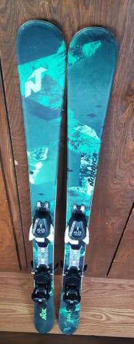 138cm Nordica Soul Rider J JR Skis w/Salomon L7 Bindings*USED* CLEANED/READY TO USE