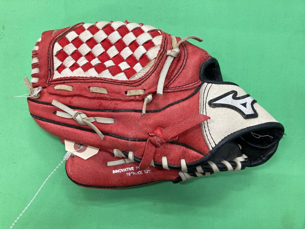 Used Mizuno Power close Left Hand Throw Pitcher Baseball Glove 11.5"