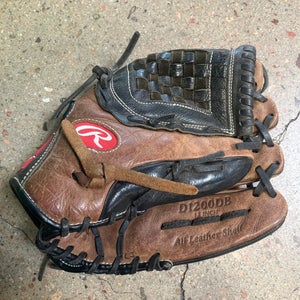 Used Rawlings Premium Series Right Hand Throw Baseball Glove 12"