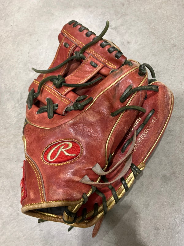 Used Rawlings Heart of the Hide Right Hand Throw Infield Baseball Glove 11.5"