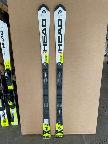 Used Unisex HEAD 144 cm Racing World Cup Rebels i.SL RD Skis Without Bindings