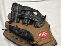 Used Left Hand Throw Rawlings Outfield Premium Series Baseball Glove 12.75"