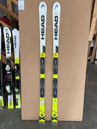 Used Unisex 2019 HEAD 166 cm Racing World Cup Rebels i.GS RD Skis Without Bindings