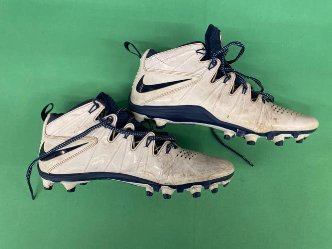 Used Nike Huarache Mid Top Lacrosse Cleats - Size: M 9.0 (W 10.0)