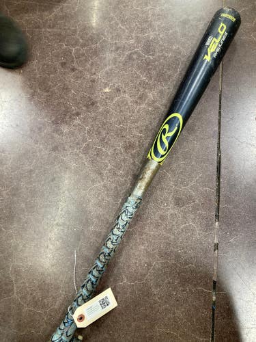 Used BBCOR Certified 2015 Rawlings Velo Composite Pro Bat -3 28OZ 31"