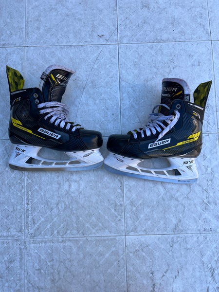 Used Bauer Extra Wide Width Size 7 Supreme M3 Hockey Skates