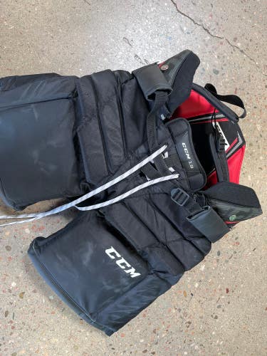 Intermediate Used Large CCM Axis 1.9 Hockey Goalie Pants