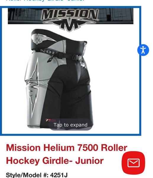 Mission Core Junior Roller Hockey Girdle