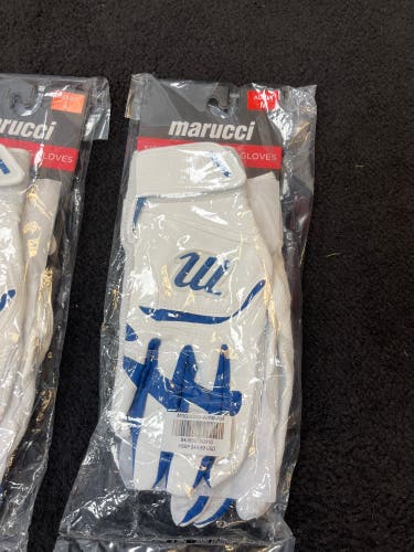 Marucci signature batting gloves adult medium Royal
