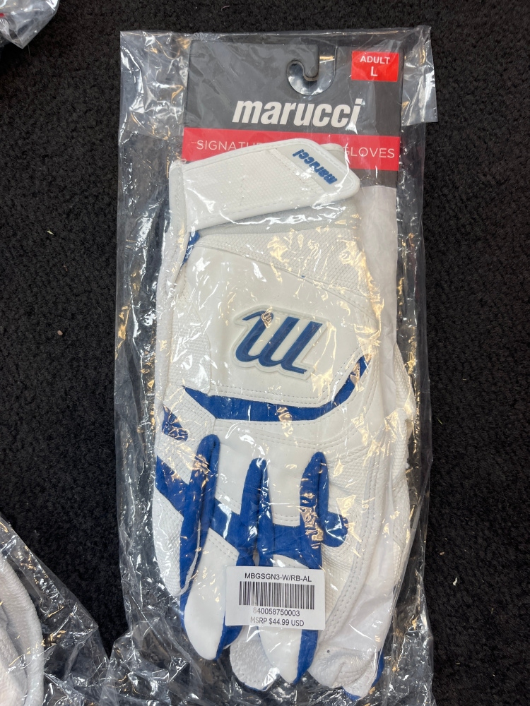 Marucci royal adult batting gloves large signature series