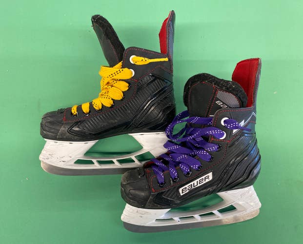 Used Junior Bauer NS Hockey Skates (Regular) - Size: 1.0