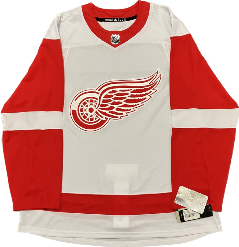 Adidas NHL Authentic Detroit Red Wings Away Road Jersey Sz 54 NWT - Fight  Strap