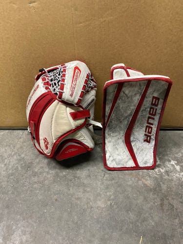 Bauer Reactor Junior Glove And Blocker Set