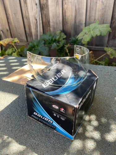 Used Bauer Half Shield Visor