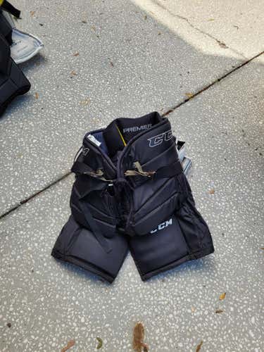 Junior Used Large CCM Premier Hockey Goalie Pants