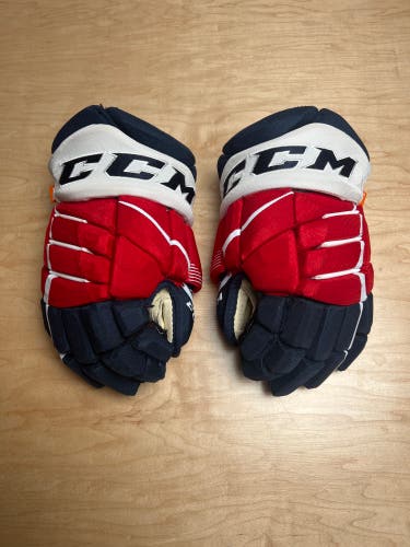 Like New CCM 13" Pro Stock HGPJSXP Jetspeed FT1 Hockey Gloves