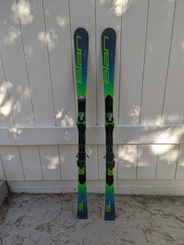 Elan Fusion SL 170cm Race Skis With EMX 12 Bindings (EL5)