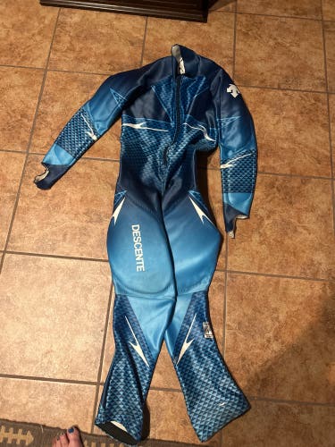 Women’s Used Medium Descente Speed Suit Ski Suit