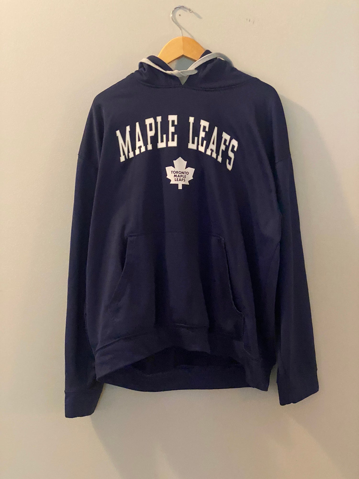 47 Men's Auston Matthews Blue Toronto Maple Leafs Player Name and Number  Lacer Pullover Hoodie - ShopStyle