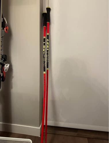 Used 46in (115cm) Leki World Cup Lite GS Ski Poles