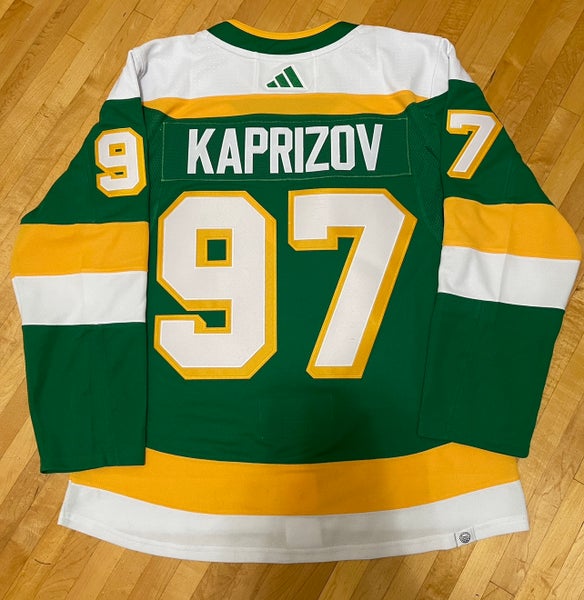 Home Green Adidas Authentic Kirill Kaprizov Jersey